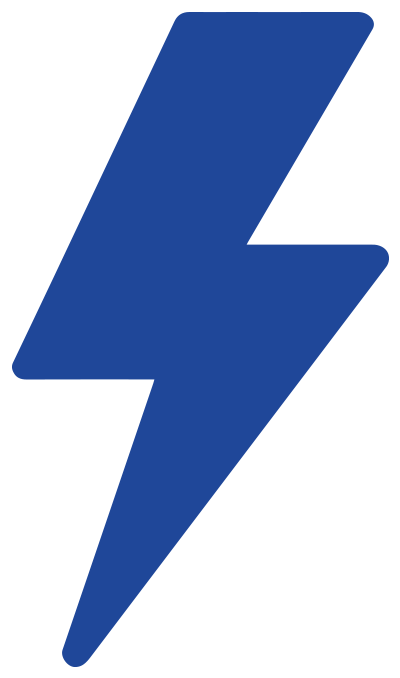 Superhero lightning icon